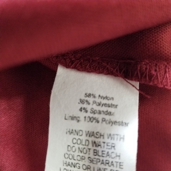 Altar'd State Red Gold Lace Embroider Dress Med - Picture 7 of 8